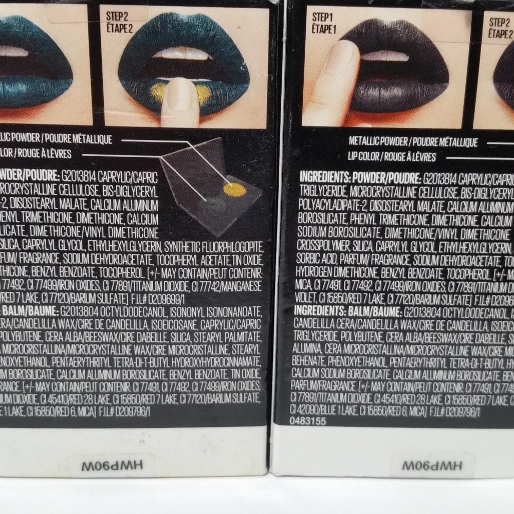 Maybelline Python Metallic Lip Kit Complete Set 8 - Picture 8 of 9